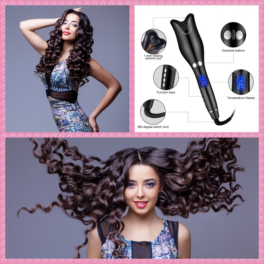 NochaStore Automatic Rotating Professional Hair Curler