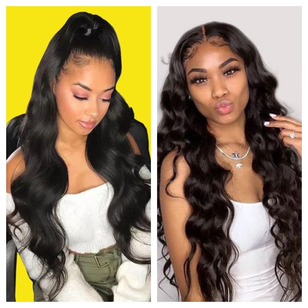 NochaStore Brazilian Body Wave Hair Bundle With Closure