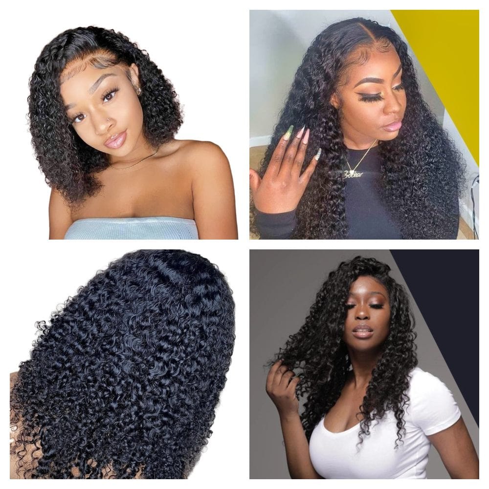 NochaStore Brazilian Curly Human Hair Bundle with Closure