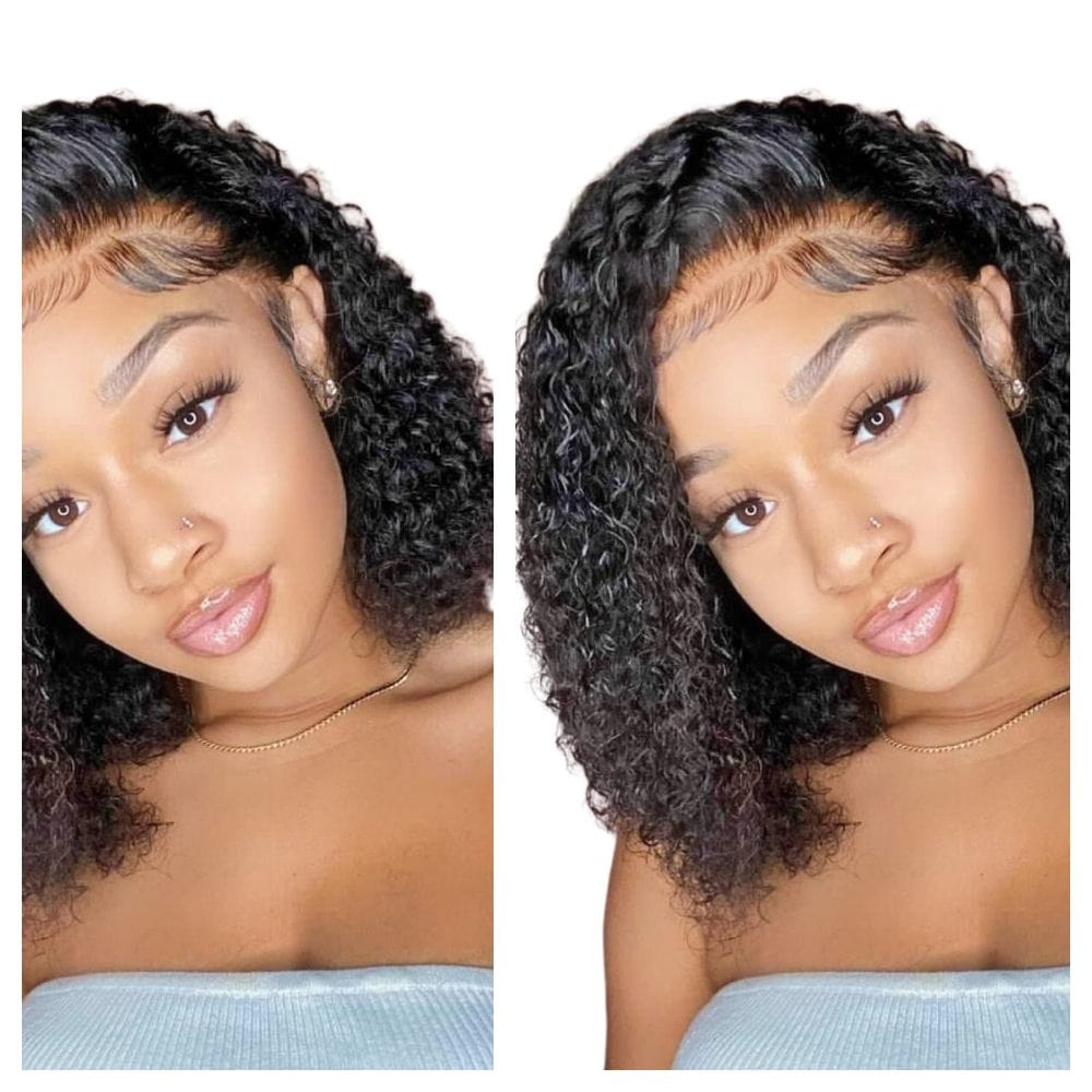 NochaStore Brazilian Curly Human Hair Bundle with Closure