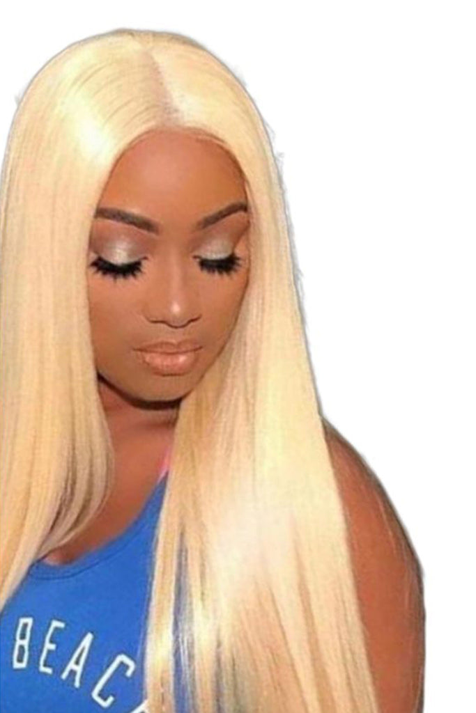 NochaStore Hair Styling Products Ombre Blonde Straight Human Hair Bundles