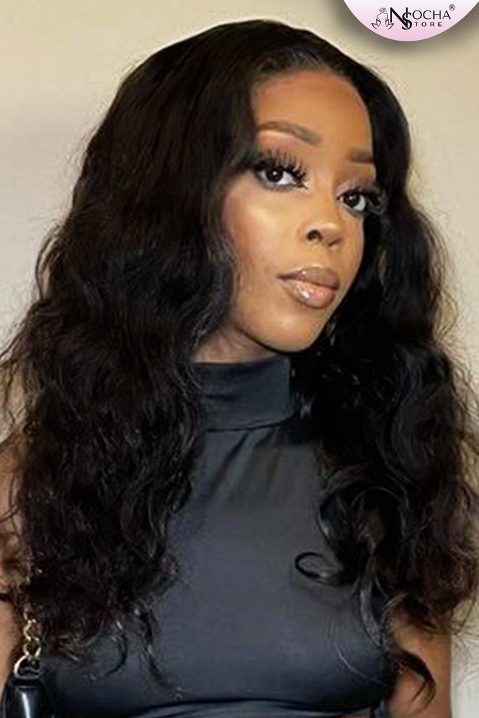 NochaStore HD Lace Front Wig Body  Wave Human Hair Wig
