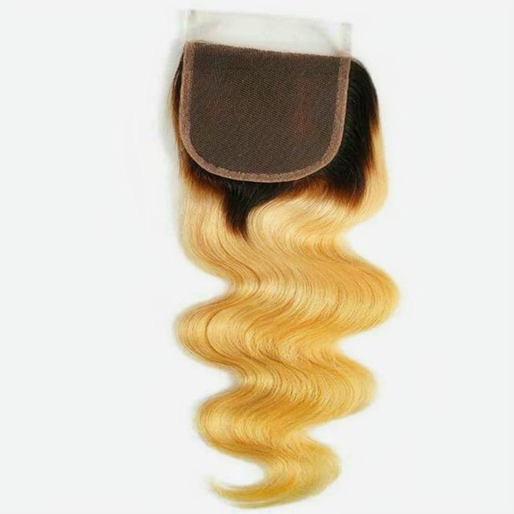 NochaStore Ombre blonde Body Wave Bundle Human Hair