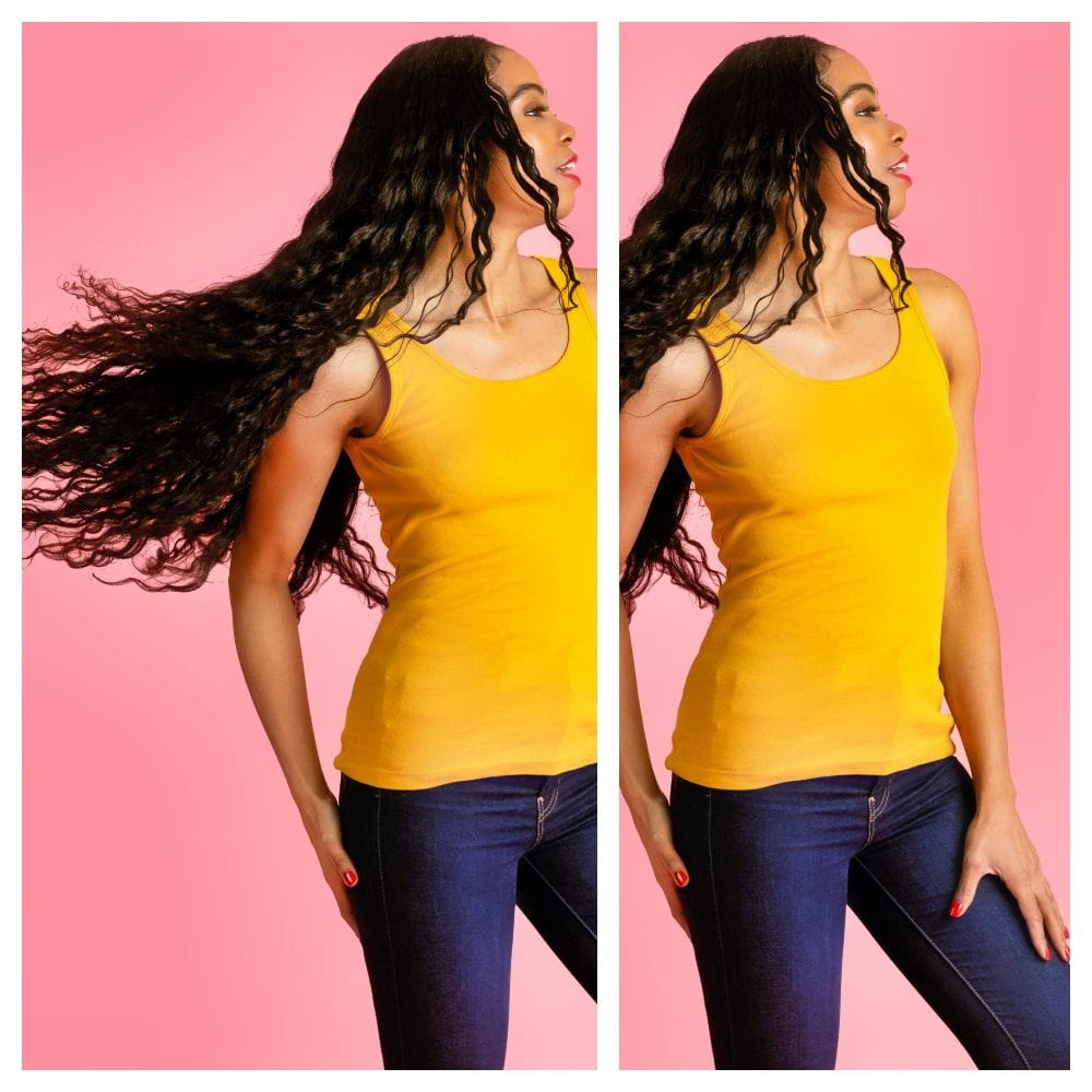 NochaStore Water Wave Bundle Brazilian Hair with Closure